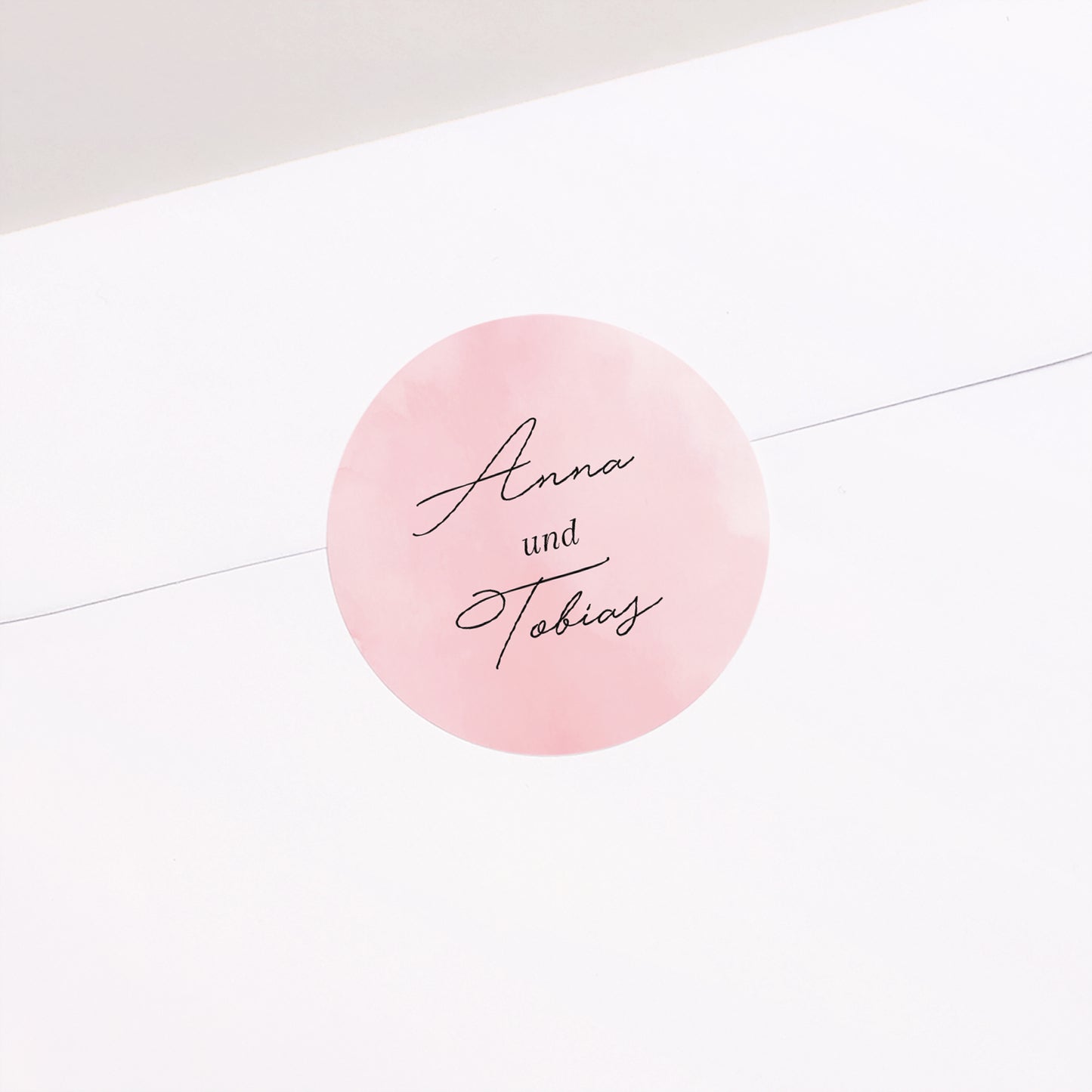 Sticker Hochzeit Rund Die Route des Glücks foto N° 1