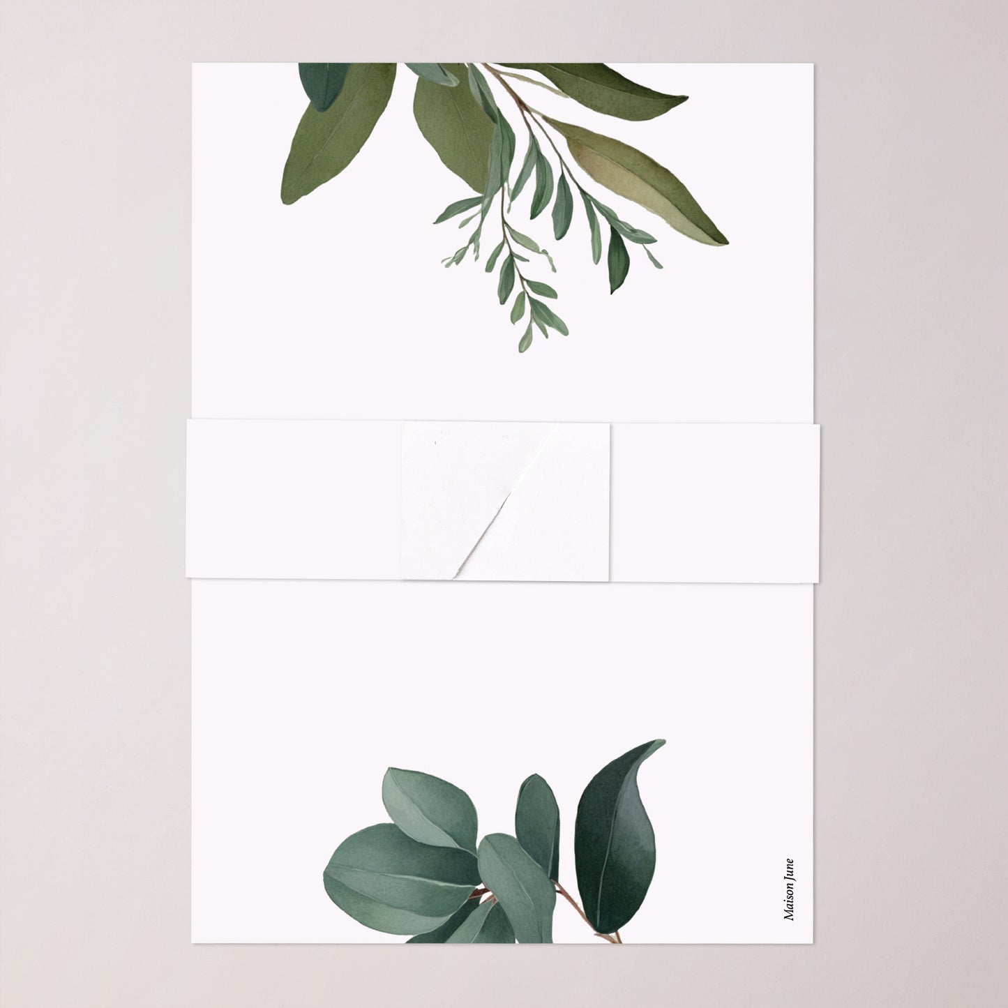 Hochzeitseinladung Banner, 2 Karten Liebesrand foto N° 5