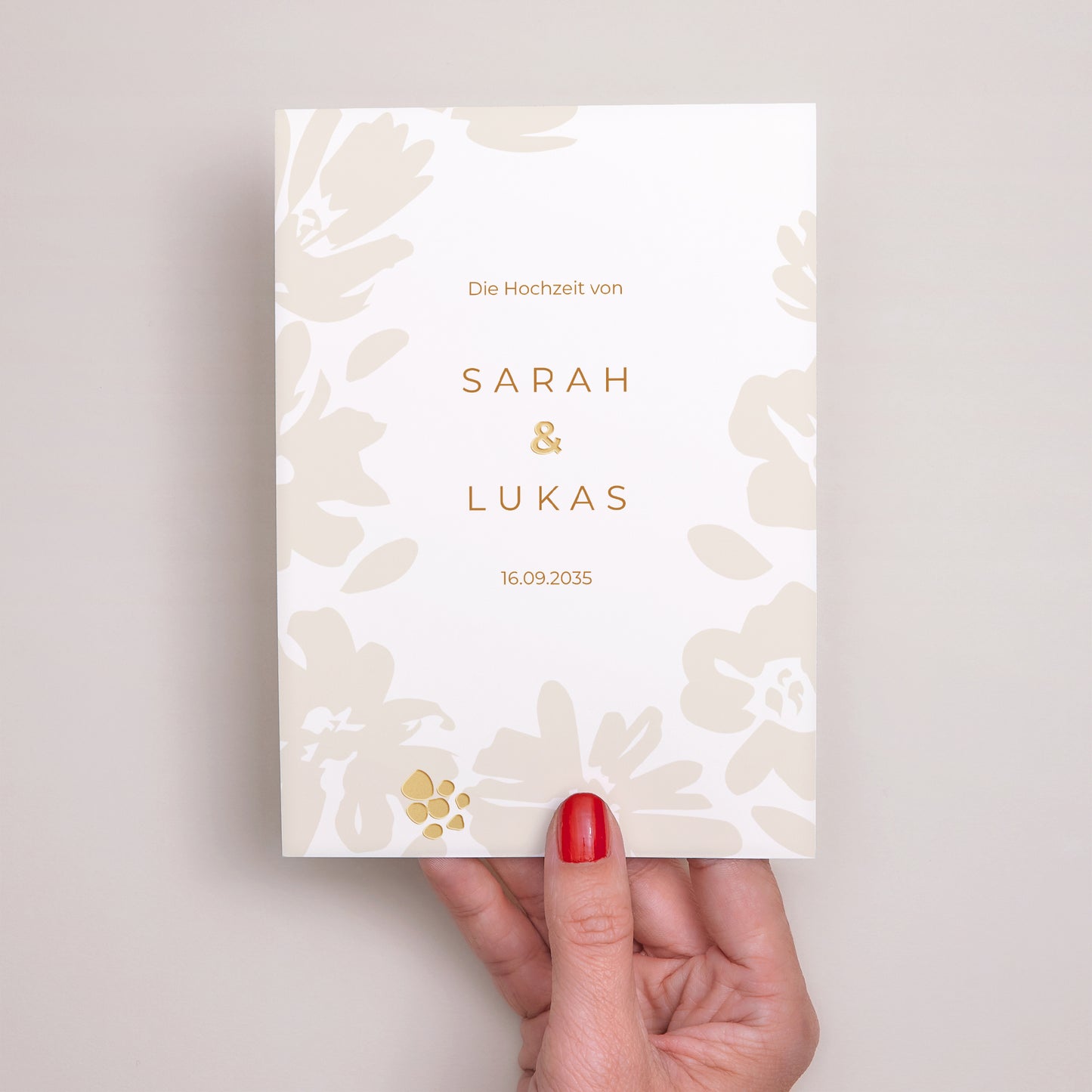 Hochzeitseinladung Flora Graphica foto N° 2