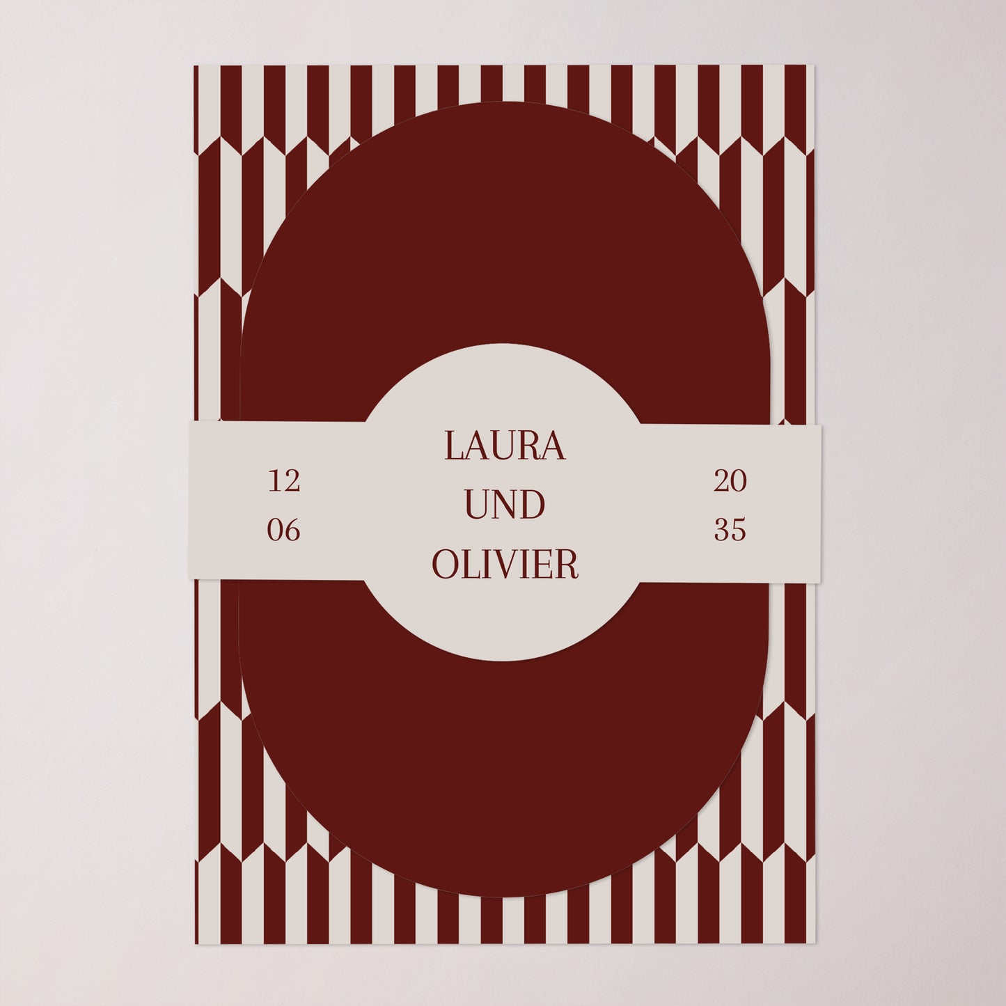 Hochzeitseinladung Banner, 2 Karten Altes Geld foto N° 1