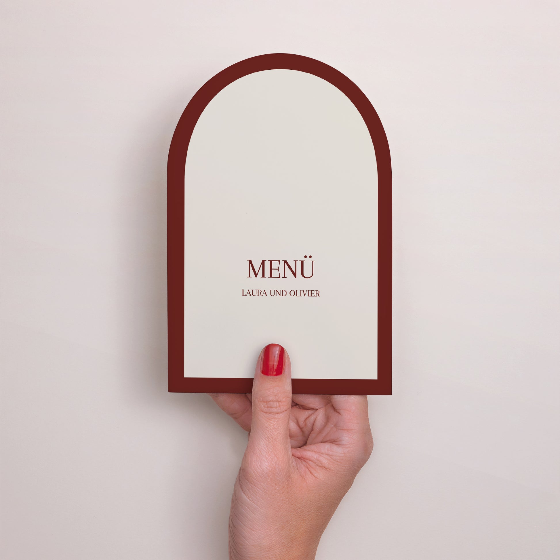 Menükarte Hochzeit Arche Altes Geld foto N° 2