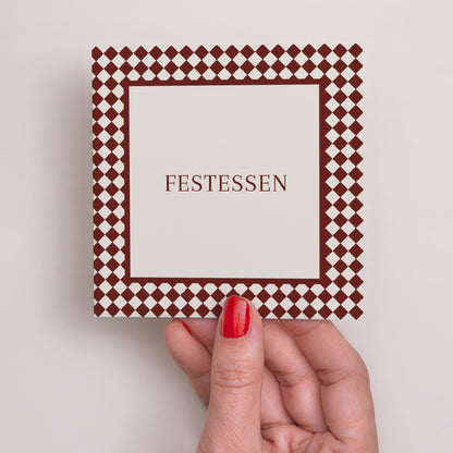 Einladungskarte Hochzeit Quadrat Altes Geld foto N° 2