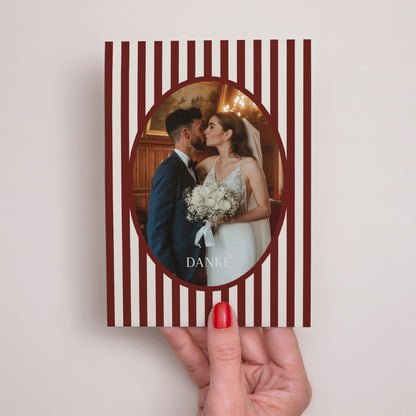 Dankeskarte Hochzeit Altes Geld foto N° 2