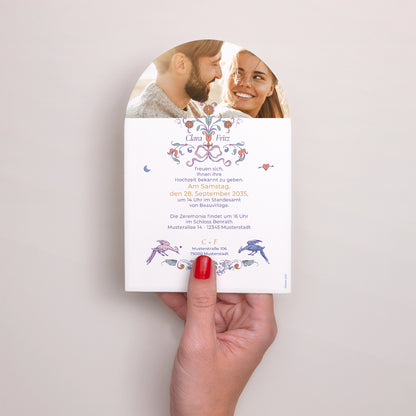 Hochzeitseinladung Arche Liebesdekorum foto N° 3