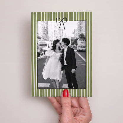 Dankeskarte Hochzeit Alles grün foto N° 2