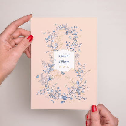 Hochzeitseinladung Porträt Wildkräuter foto N° 2