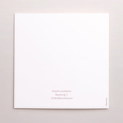 Taufeinladung Doppelflügelfenster Krone der Süße foto N° 3