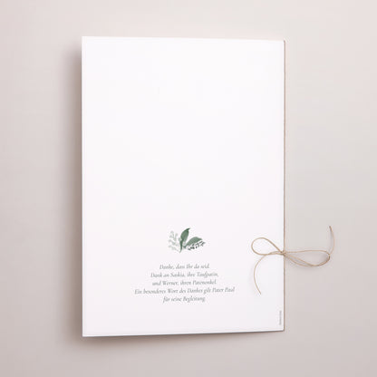 Kirchenheft Taufe Doppelflügel Eine Krone der Süße foto N° 3