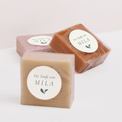 Sticker Taufe Rund Eine Krone der Süße foto N° 2