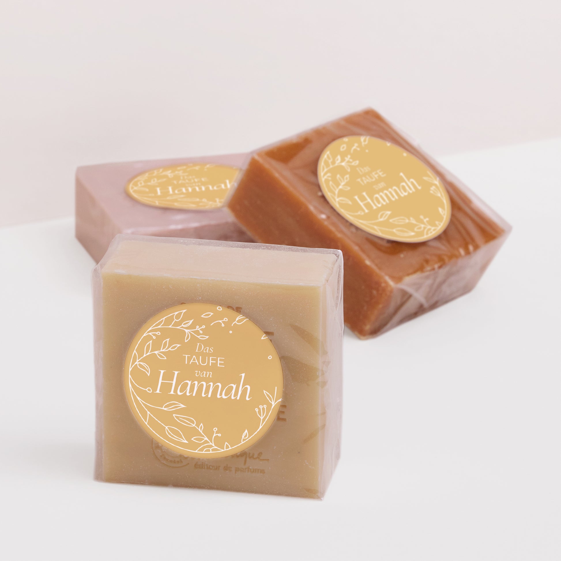 Sticker Taufe Rund Seine Taufe foto N° 2