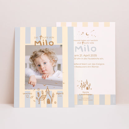 Taufeinladung Tag der Kostbarkeit foto N° 1