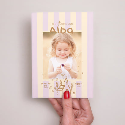 Taufeinladung Wertvoller Tag foto N° 2