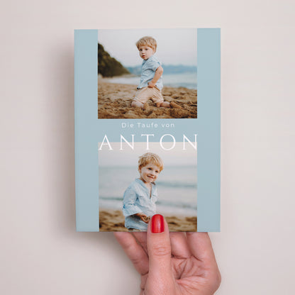 Taufeinladung Friedensfluss foto N° 2