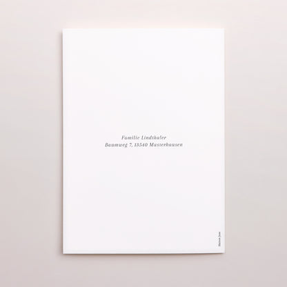 Taufeinladung Doppelflügelporträt Unter dem Blick Gottes foto N° 3