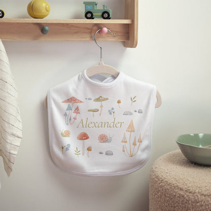 Kinderlätzchen Geburt Stoff Die kleine Welt des Waldes foto N° 2