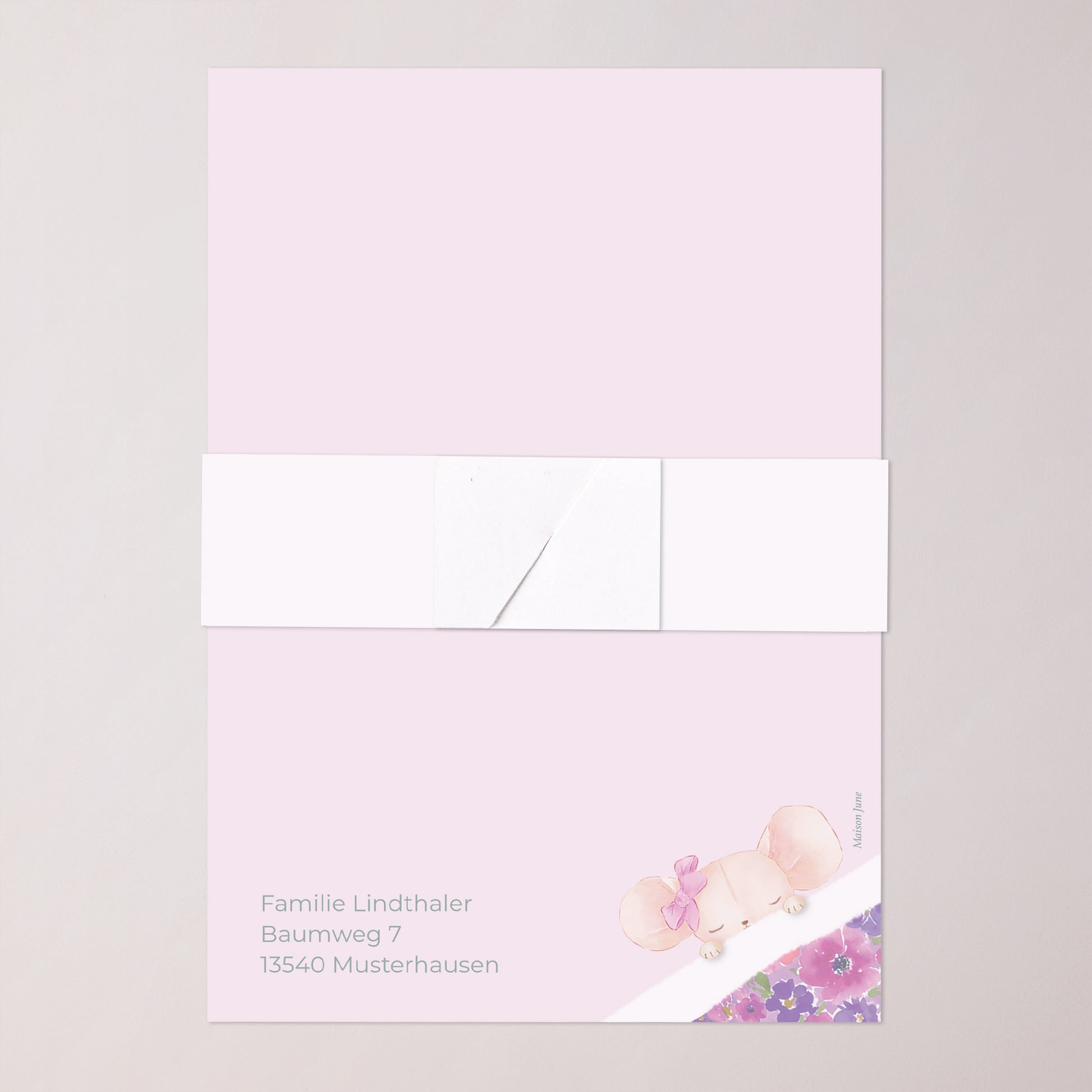 Geburtskarten Banner, 2 Karten Maikäfer foto N° 5