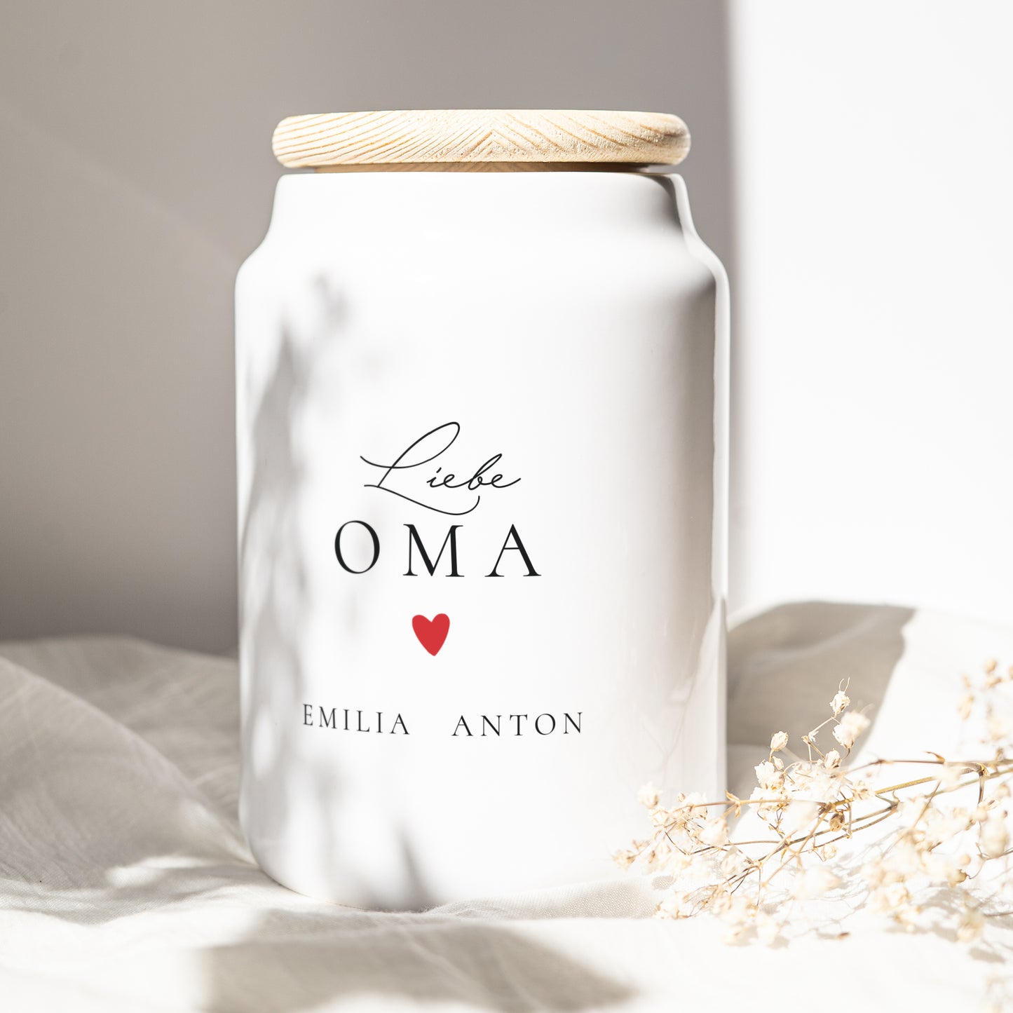 Keramiktopf Objekte 65 cl Love Oma foto N° 1