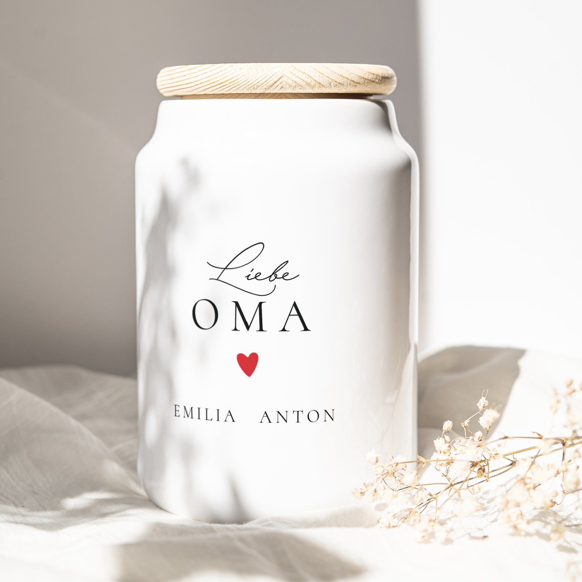 Keramiktopf Objekte 65 cl Love Oma foto N° 1