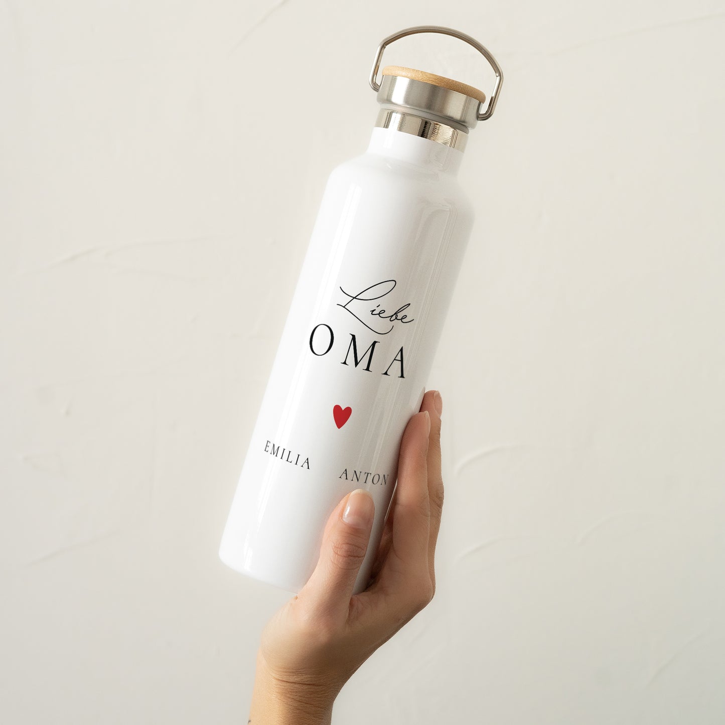 Trinkflasche Objekte 75 cl Love Oma foto N° 2