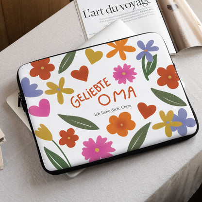 Laptophülle Objekte 15 Zoll Oma in Gold foto N° 1