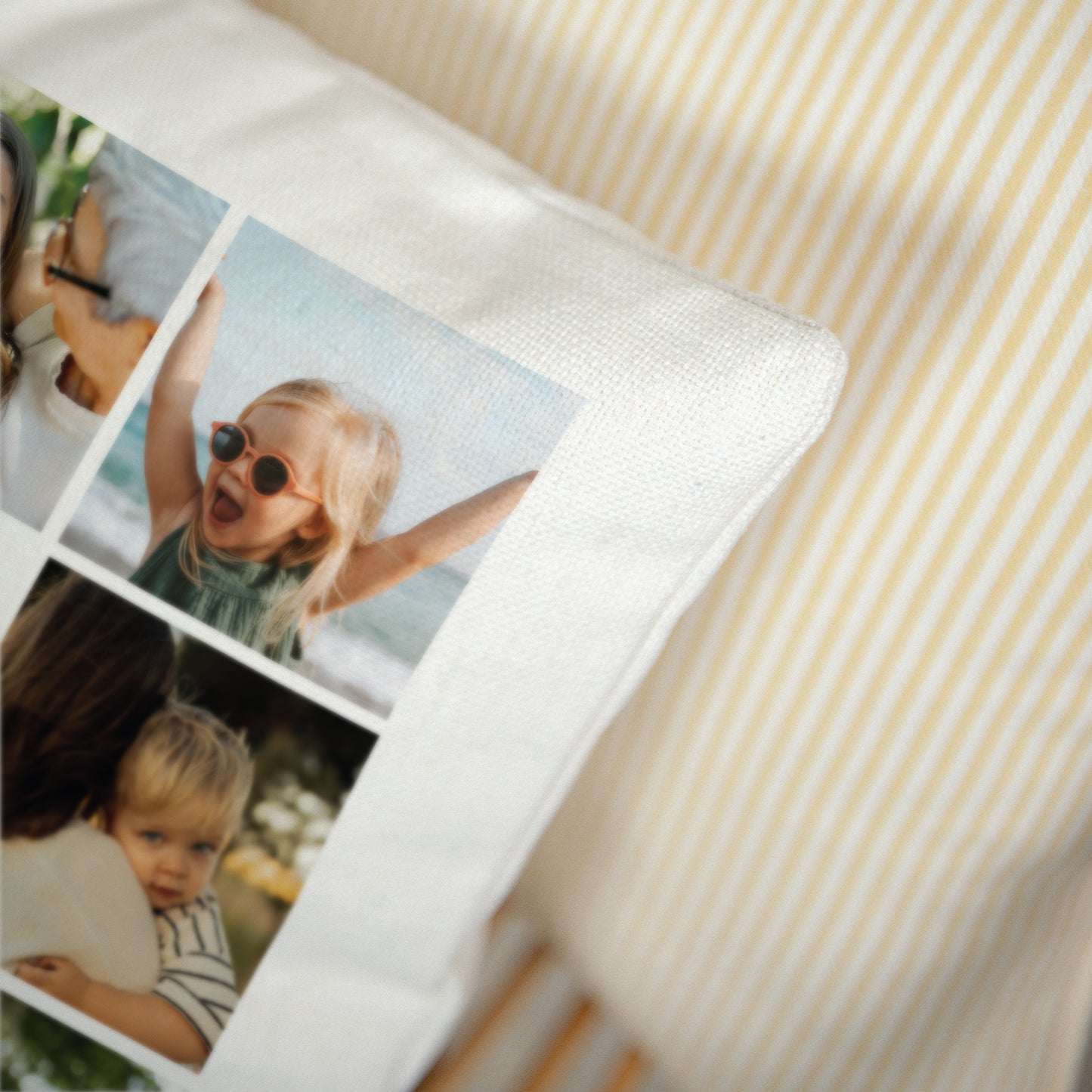 Kissen Objekte Natürliche Beige Großmutter fürs Leben foto N° 3