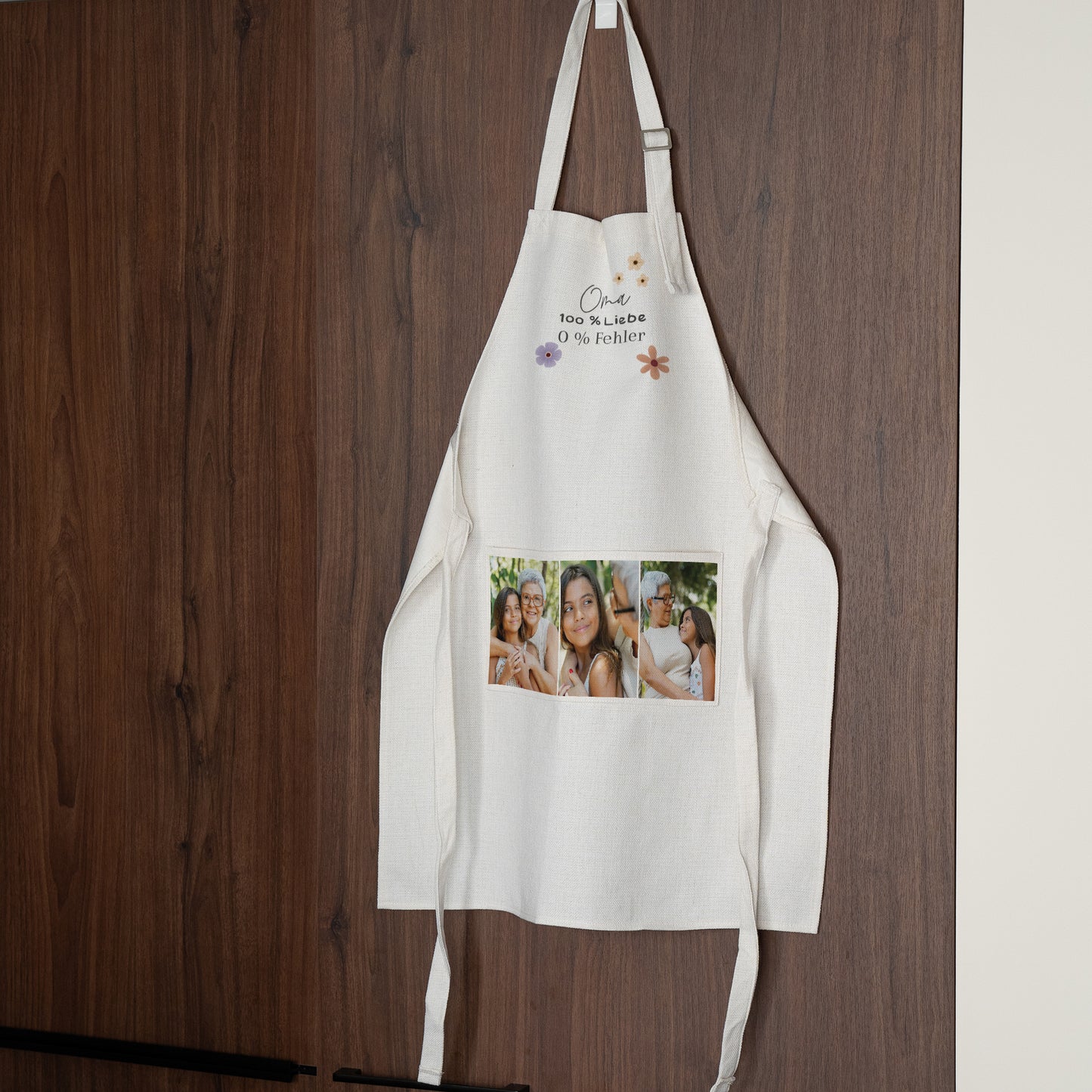 Schürze Objekte Natürliches Beige Großmutter fürs Leben foto N° 2