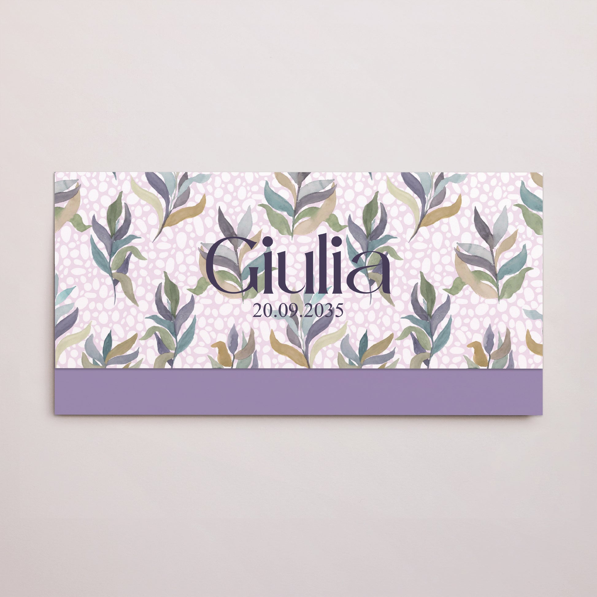 Geburtskarten Rechteckige Tasche, 2 Karten Blüte des Lebens foto N° 1