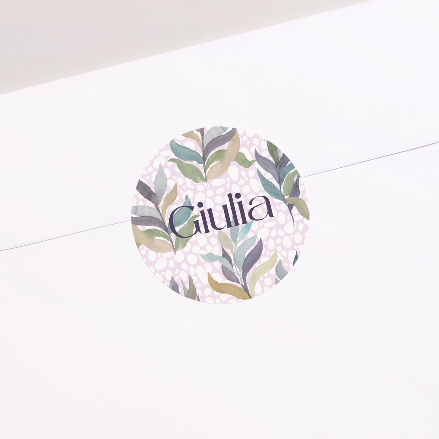 Sticker Geburt Rund Blüte des Lebens foto N° 1