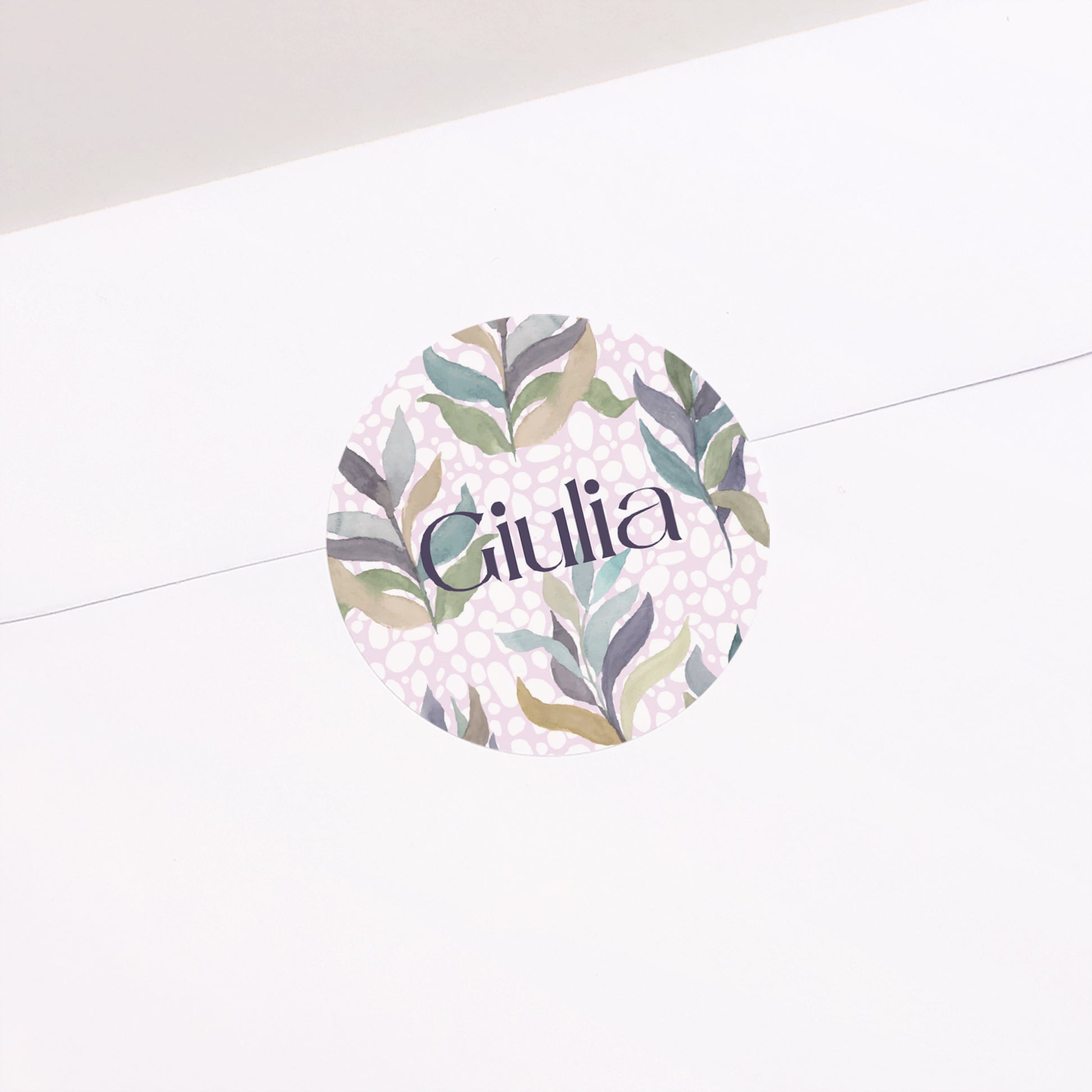 Sticker Geburt Rund Blüte des Lebens foto N° 1