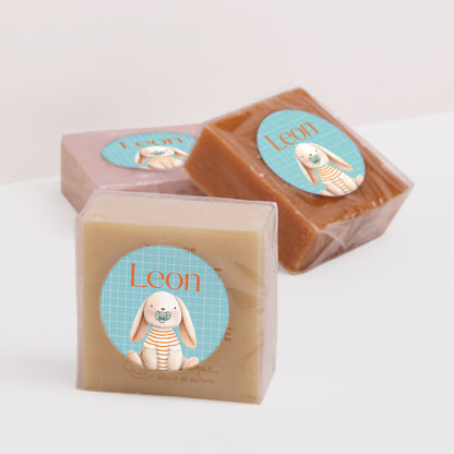 Sticker Geburt Rund Tendre Lapinou foto N° 2