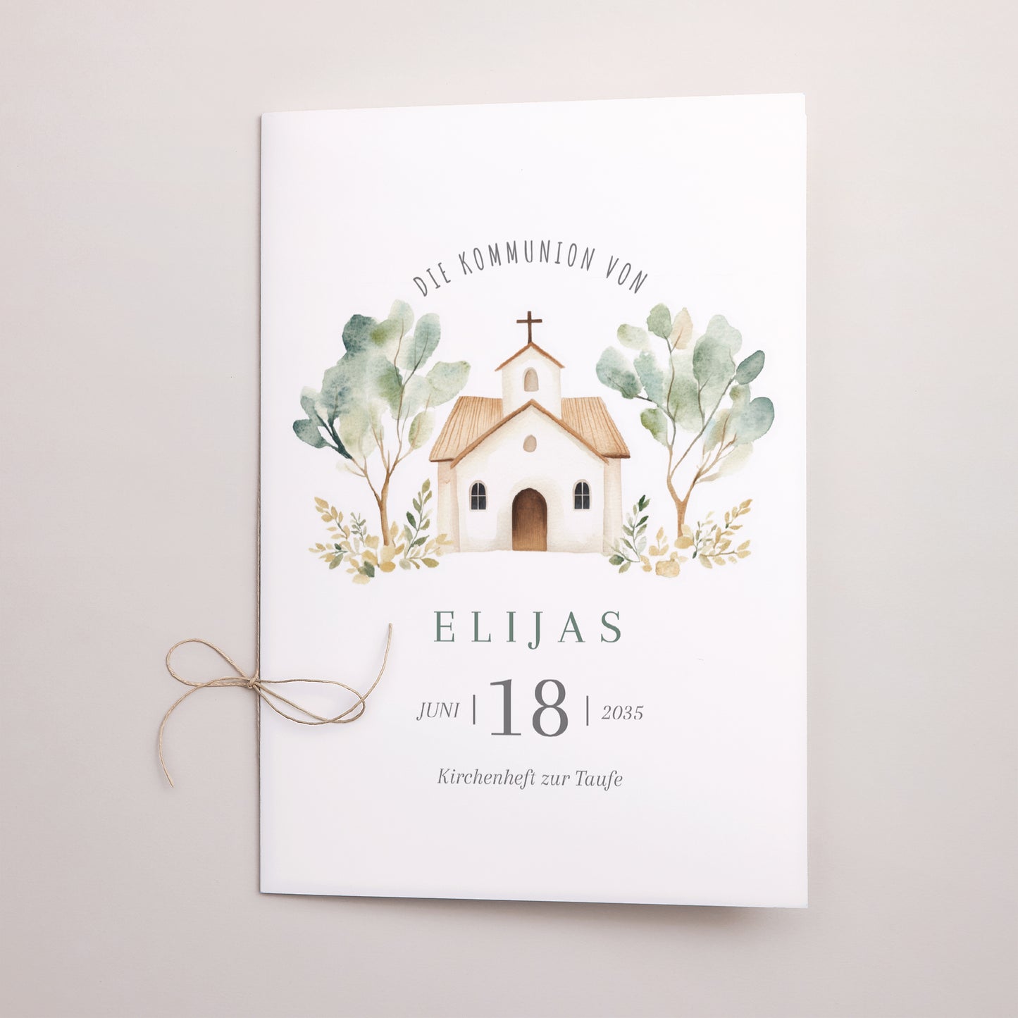 Kirchenheft Kommunion Doppelflügel Das Haus des Lichts foto N° 1