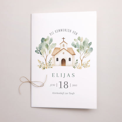 Kirchenheft Kommunion Doppelflügel Das Haus des Lichts foto N° 1