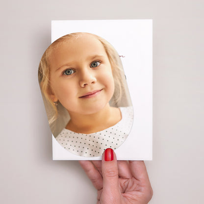 Einladungskarte Kommunion Banner, 2 Karten Goldene Rosen Segnung foto N° 2