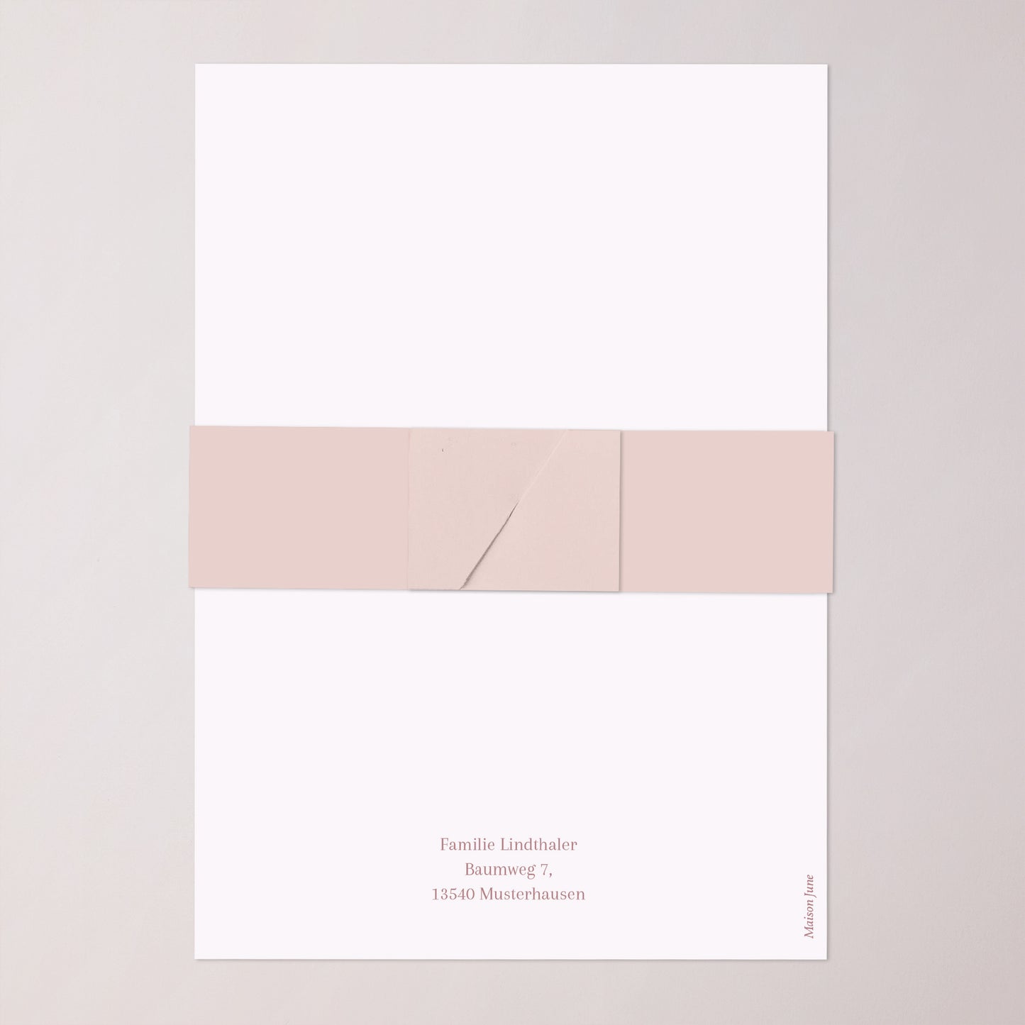 Einladungskarte Kommunion Banner, 2 Karten Goldene Rosen Segnung foto N° 5