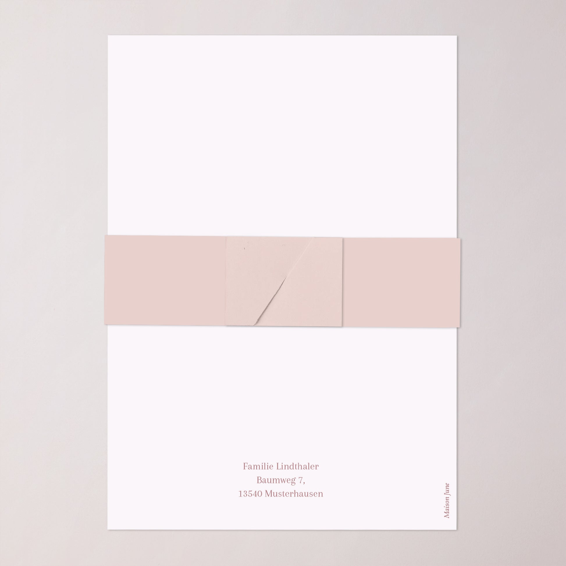 Einladungskarte Kommunion Banner, 2 Karten Goldene Rosen Segnung foto N° 5