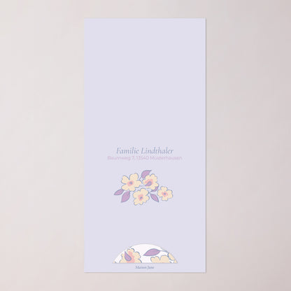 Einladungskarte Kommunion Tasche, 2 Karten, runden Etikett Licht & Zärtlichkeit foto N° 4