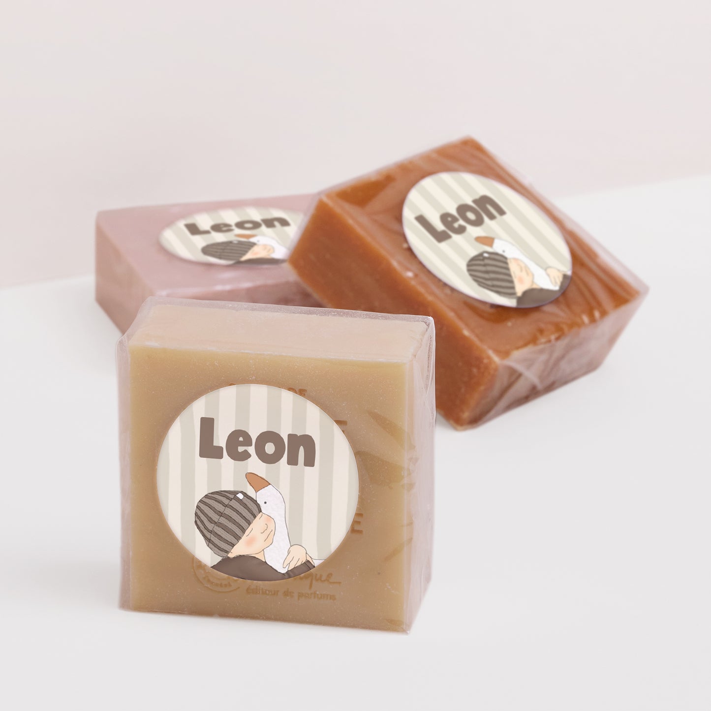 Sticker Geburt Rund Feder der Sanftheit foto N° 2