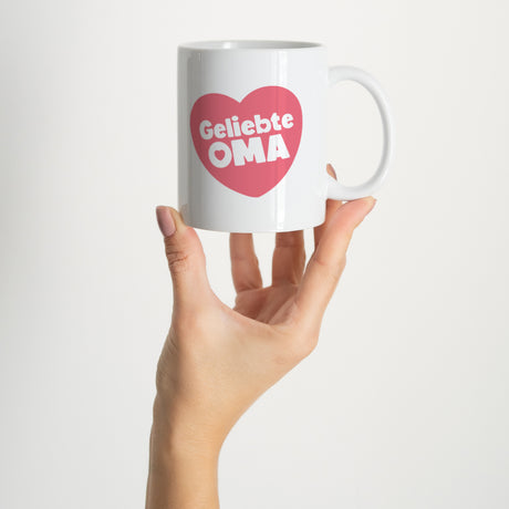 Tasse Objekte Weiß Meine liebe Oma