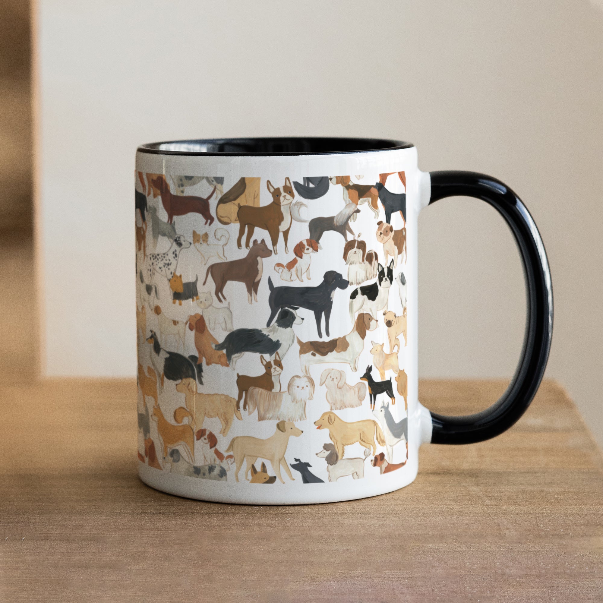Tasse Objekte Schwarz Hundeparty foto N° 1