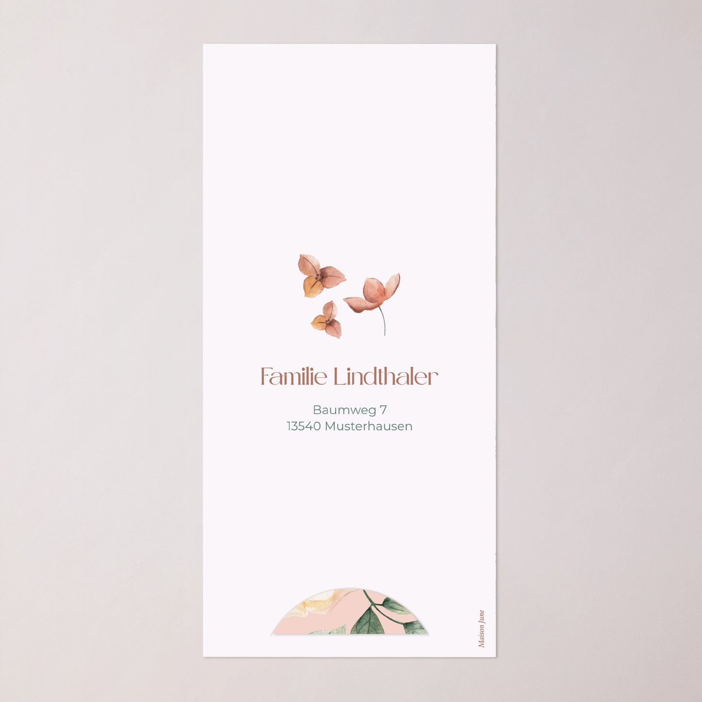 Geburtskarten Tasche, 2 Karten, runden Etikett Frühlingstau foto N° 4