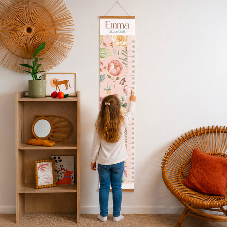 Kindermesslatte Geburt Papier Frühlingstau