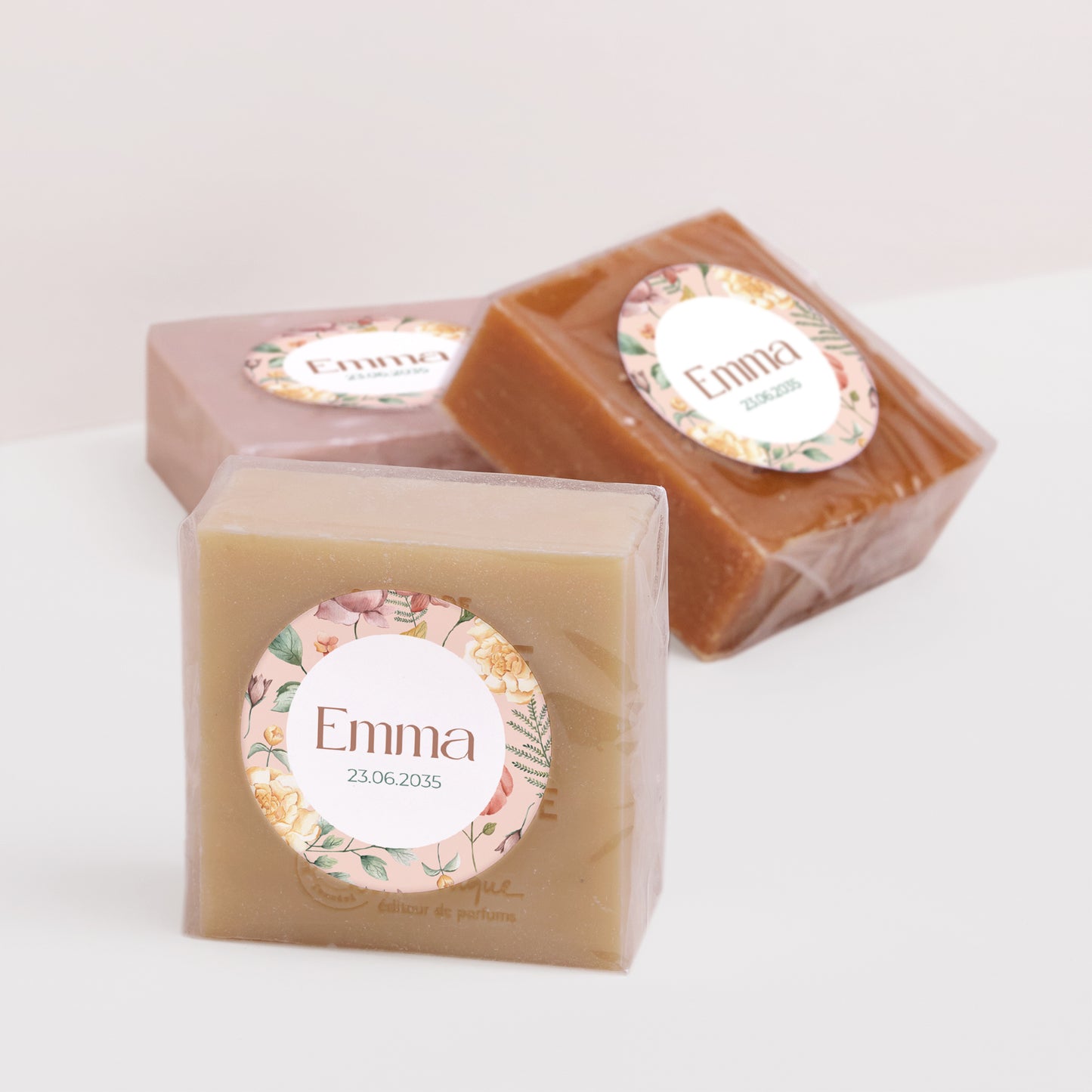 Sticker Geburt Rund Frühlingstau foto N° 2