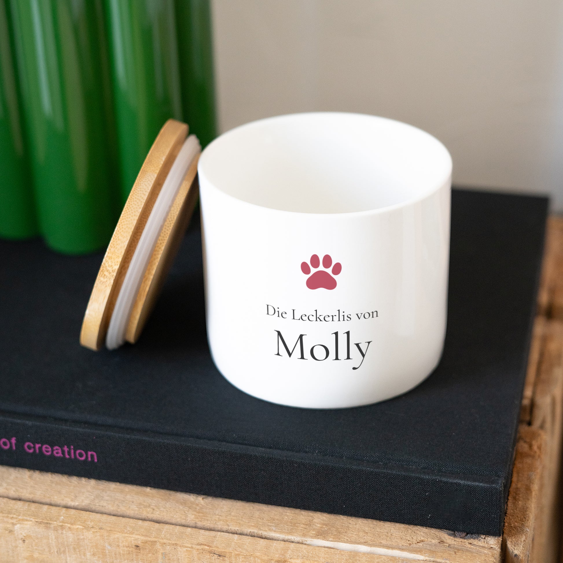 Keramiktopf Objekte 48 cl Patounette Câline foto N° 3