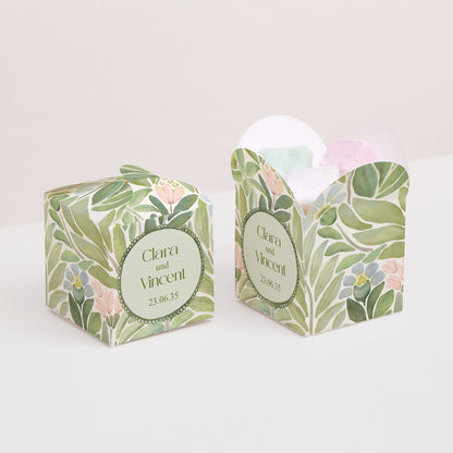 Geschenkbox Hochzeit Schmetterlingsöffnung Der Garten der Versprechen foto N° 2