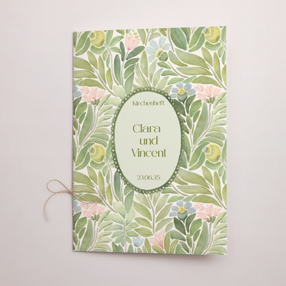 Kirchenheft Hochzeit Doppelflügel Der Garten der Versprechen foto N° 1