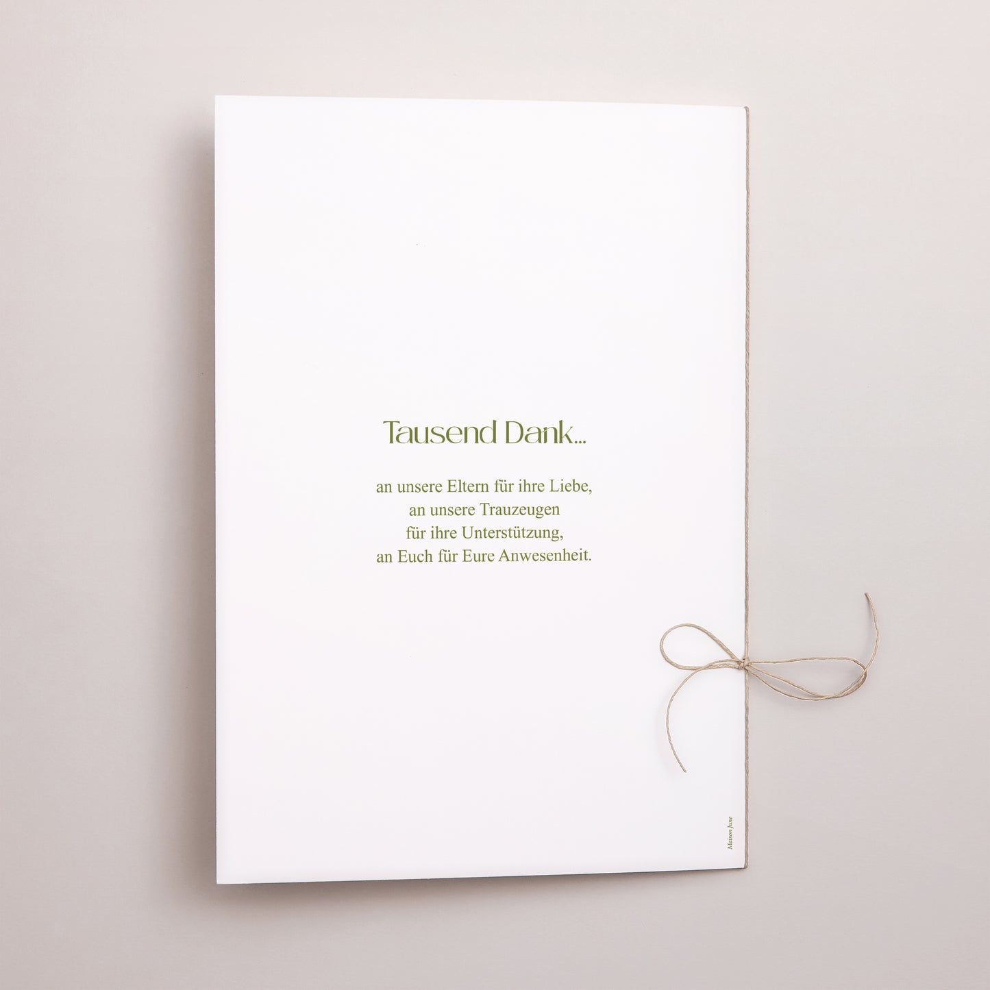 Kirchenheft Hochzeit Doppelflügel Der Garten der Versprechen foto N° 3