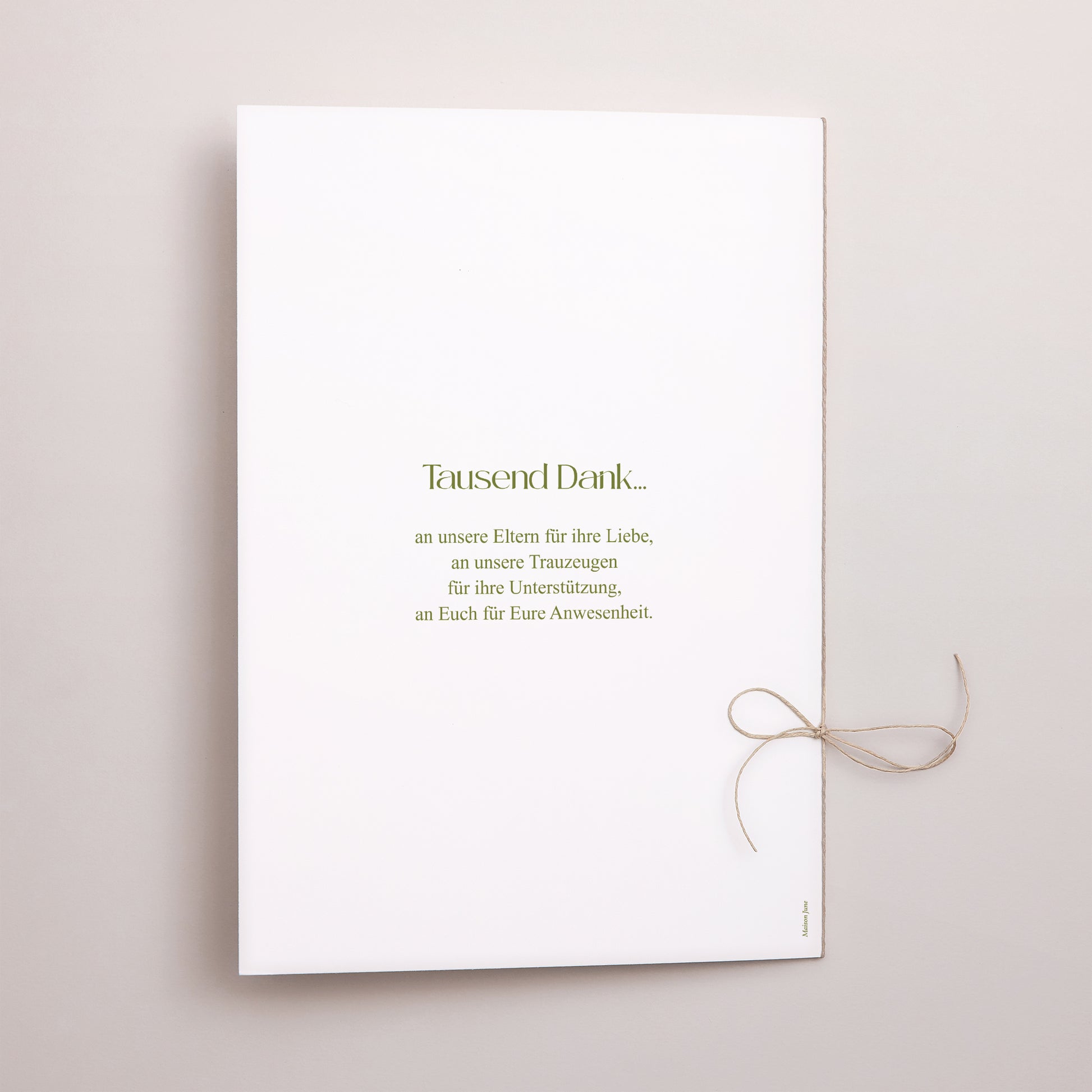 Kirchenheft Hochzeit Doppelflügel Der Garten der Versprechen foto N° 3