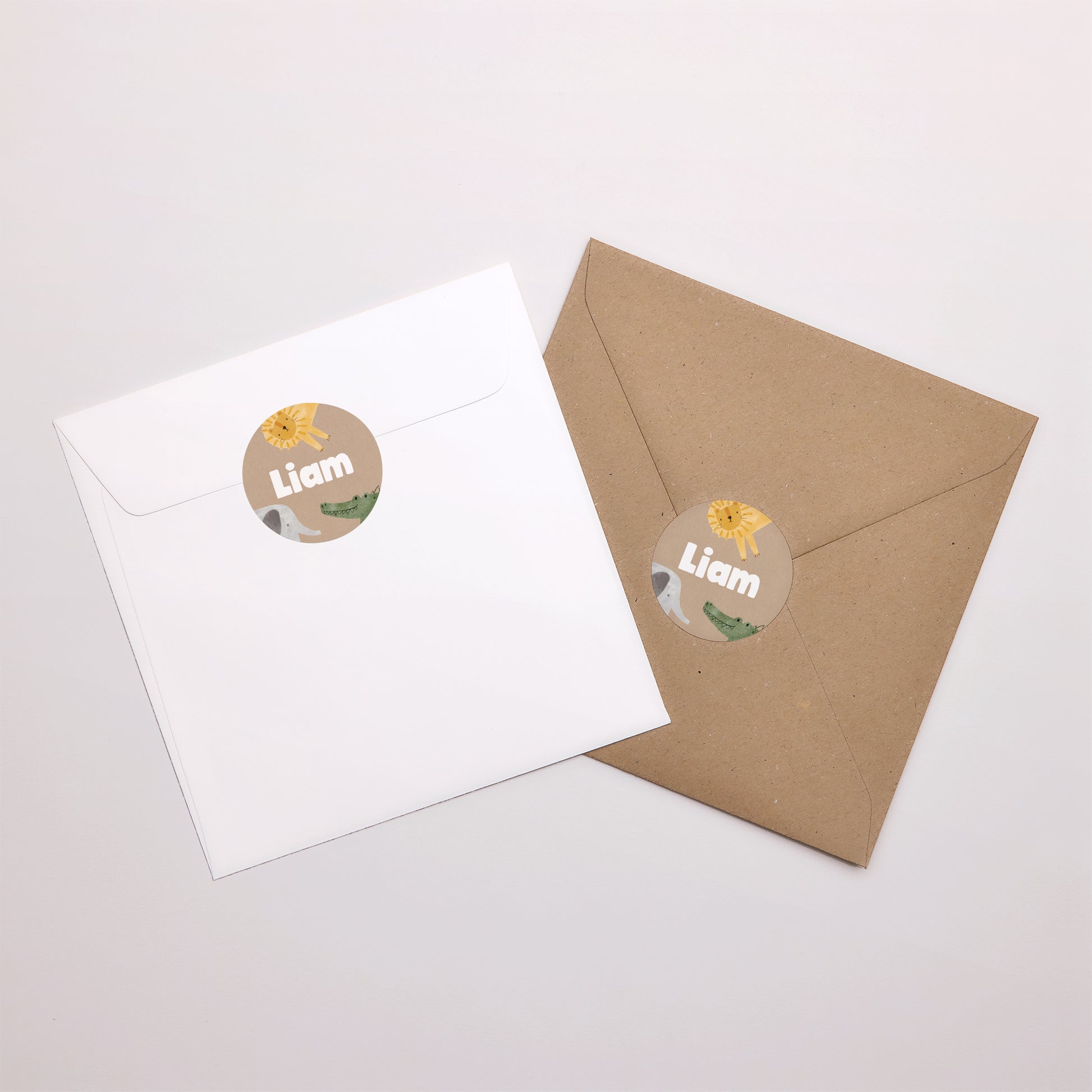 Sticker Geburt Rund Wildes Erwachen foto N° 4