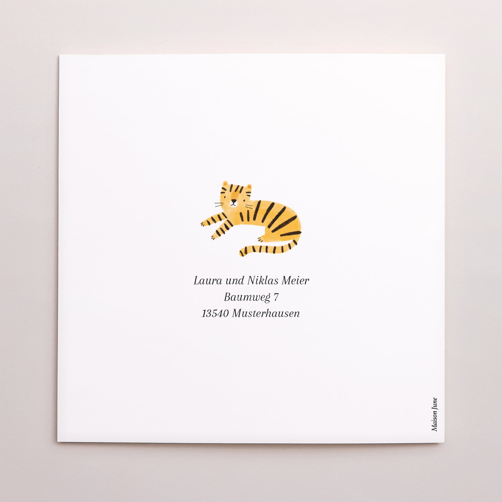 Geburtskarten Doppelflügelfenster Der Dschungel erwacht foto N° 3