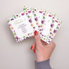 Sitzplan Hochzeit Pack von 12 Blumenrunde foto N° 3